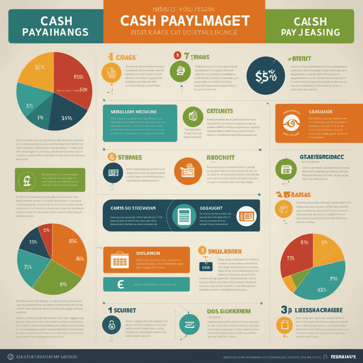 Eine Infografik, die die Vor- und Nachteile von Barzahlung, Kredit und Leasing gegenüberstellt